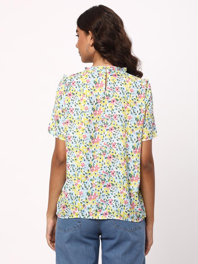 Women Printed Regular Fit Top data-index=