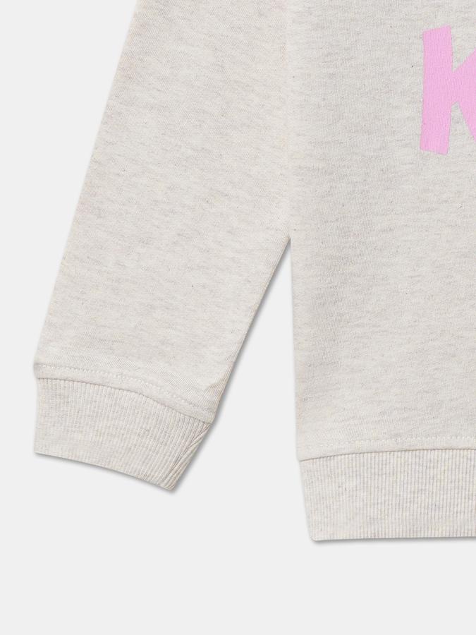 Girls Graphic Regular Fit Full Sleeve Crew Neck SweaT-Shirt