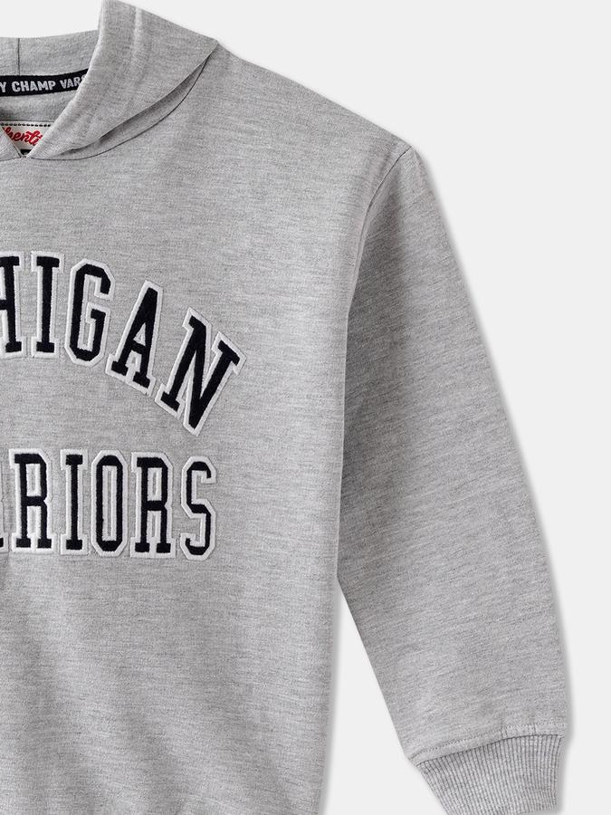 Boys Relaxed Fit Full Sleeve Hooded SweaT-Shirt