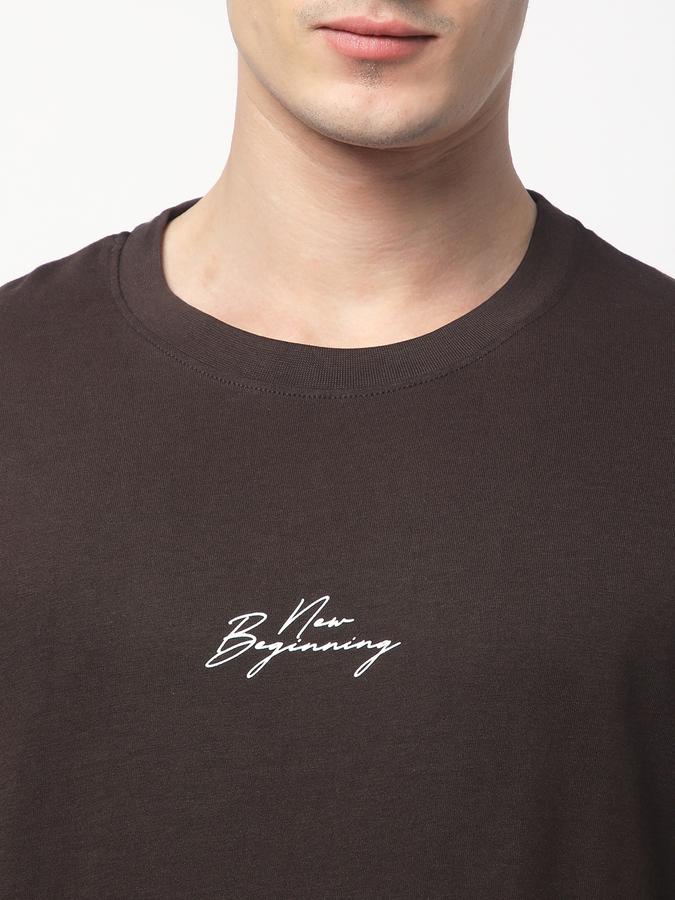 R&B MEN'S Graphic Printed T-Shirt with Crew Neck and Short Sleeves image number 3