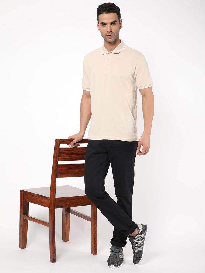 R&B Men Beige T-Shirt image number 1