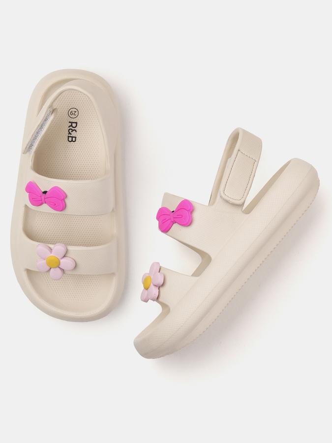Girls Solid Flip Flops