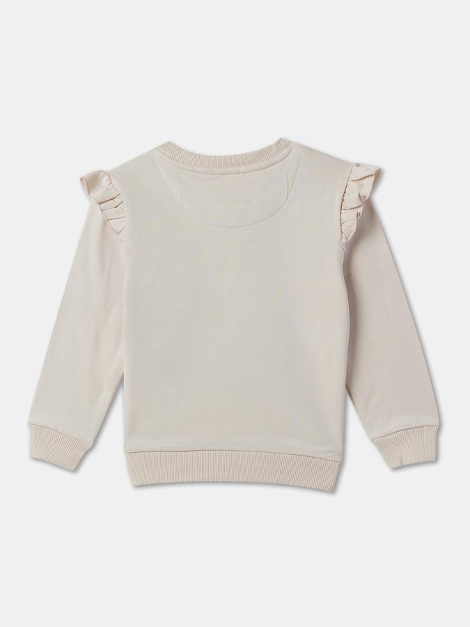 Full Sleeve Printed Girls Sweatshirt image number 1