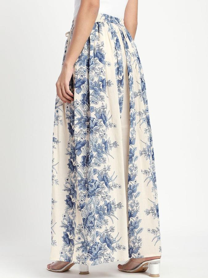 Women Cotton Maxi A-Line Skirt