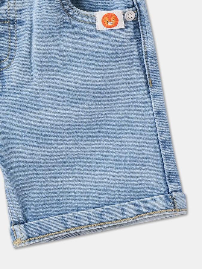 Short For Baby Boys Casual Solid Pure Cotton image number 3