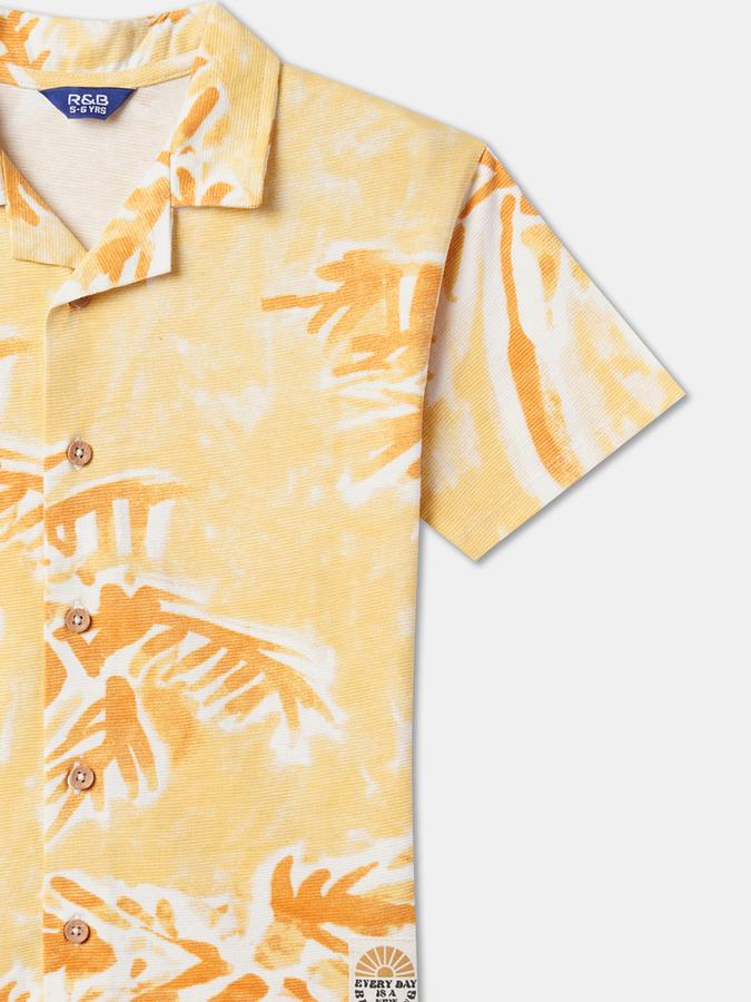 Boys Printed Relaxed Fit T-Shirt image number 2