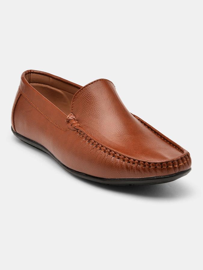 Round-Toe Slip-On Loafers image number 2