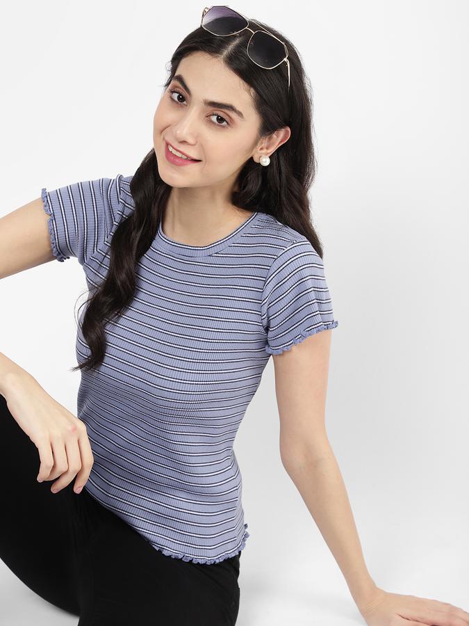 R&B Blue Women Tops & T-Shirts image number 0