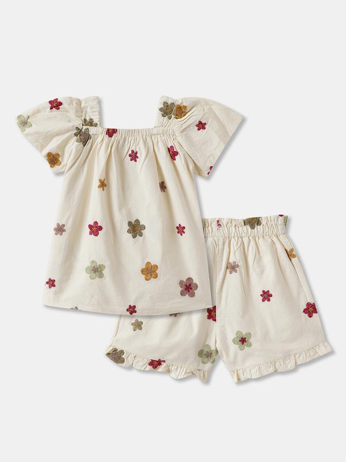 Baby Girls Casual Top Shorts image number 1