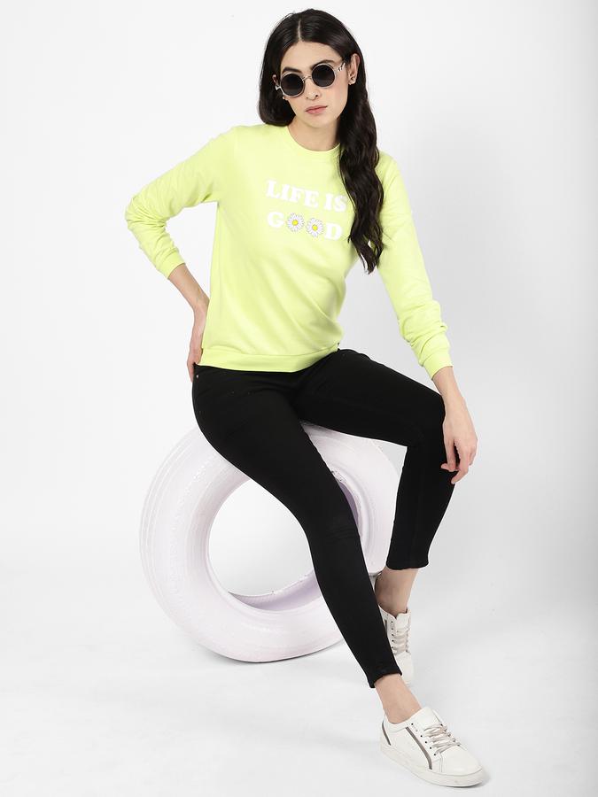 R&B Women Yellow Sweatshirt image number 1