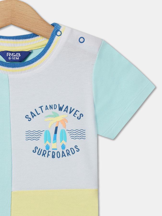 Boys Relaxed Fit Round-Neck T-Shirt image number 2