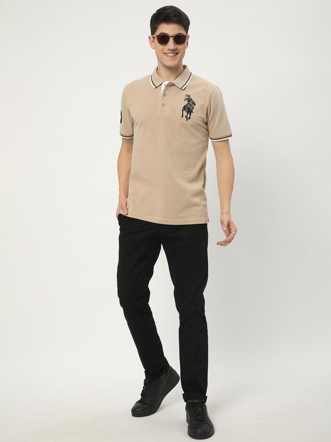 Men Regular Fit Polo T-Shirt image number 1