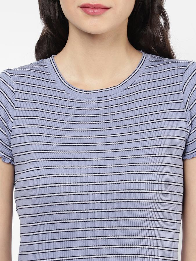 R&B Blue Women Tops & T-Shirts image number 3