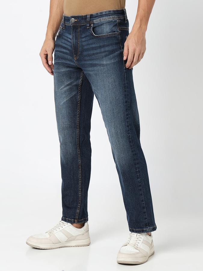 Men Solid Jeans image number 2