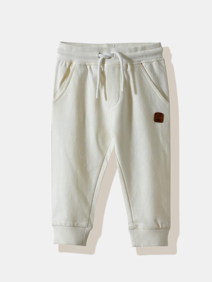 Boys Cotton Graphic Sweatshirt And Jogger Set