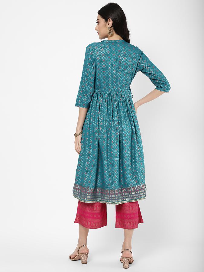R&B Women Teal Dress image number 2