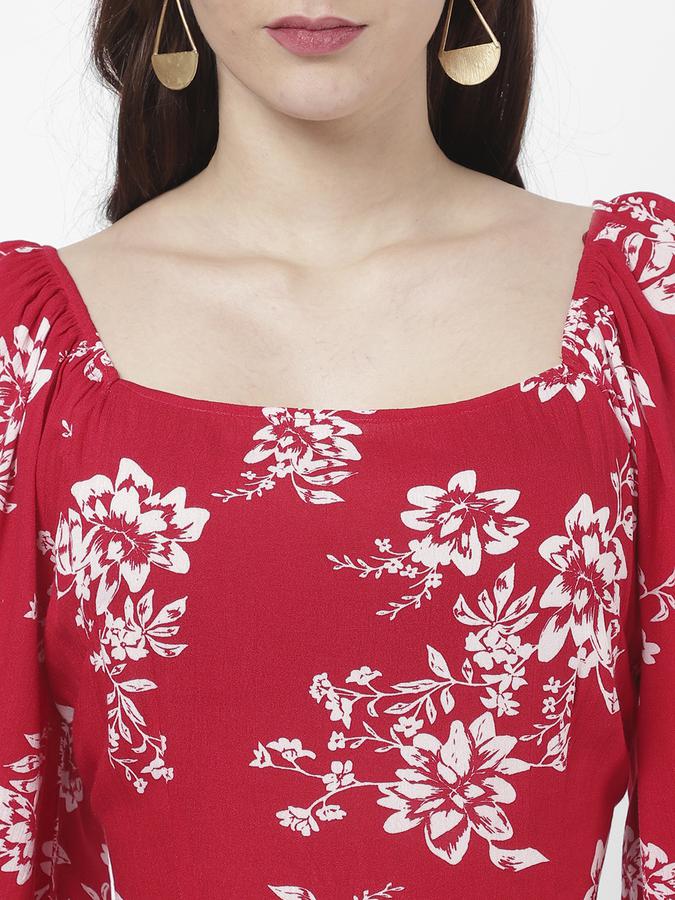 R&B Red Women Dress image number 3