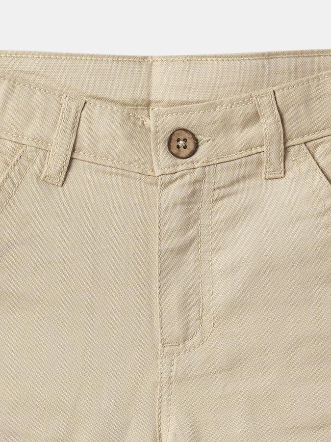 Boys Regular Fit Flat-Front Shorts image number 3