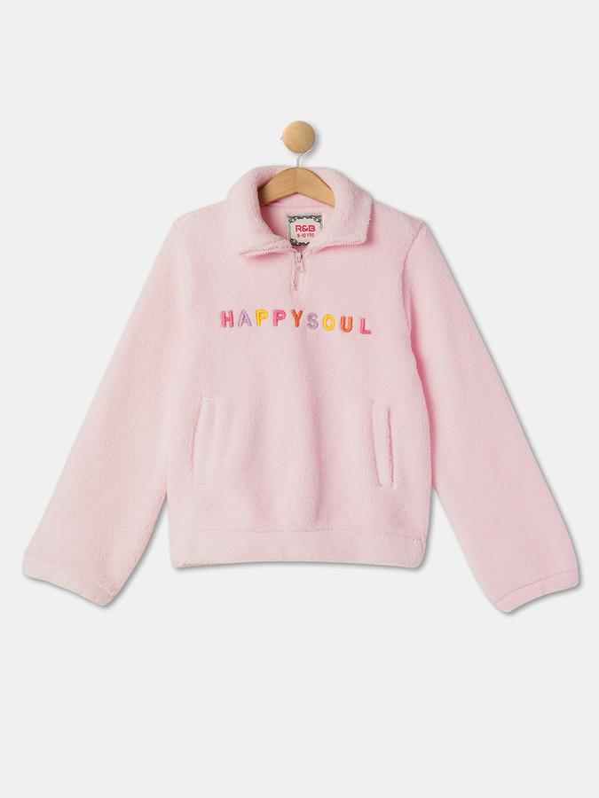 R&B Girls Pink Sweatshirt image number 0