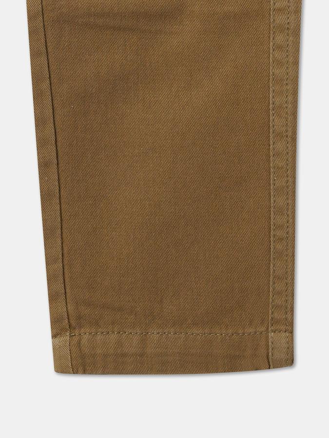 Relaxed Boys Khaki Trousers  image number 3