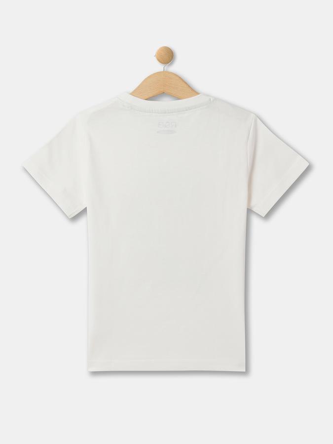 Boys Relaxed Fit Round-Neck T-Shirt image number 1