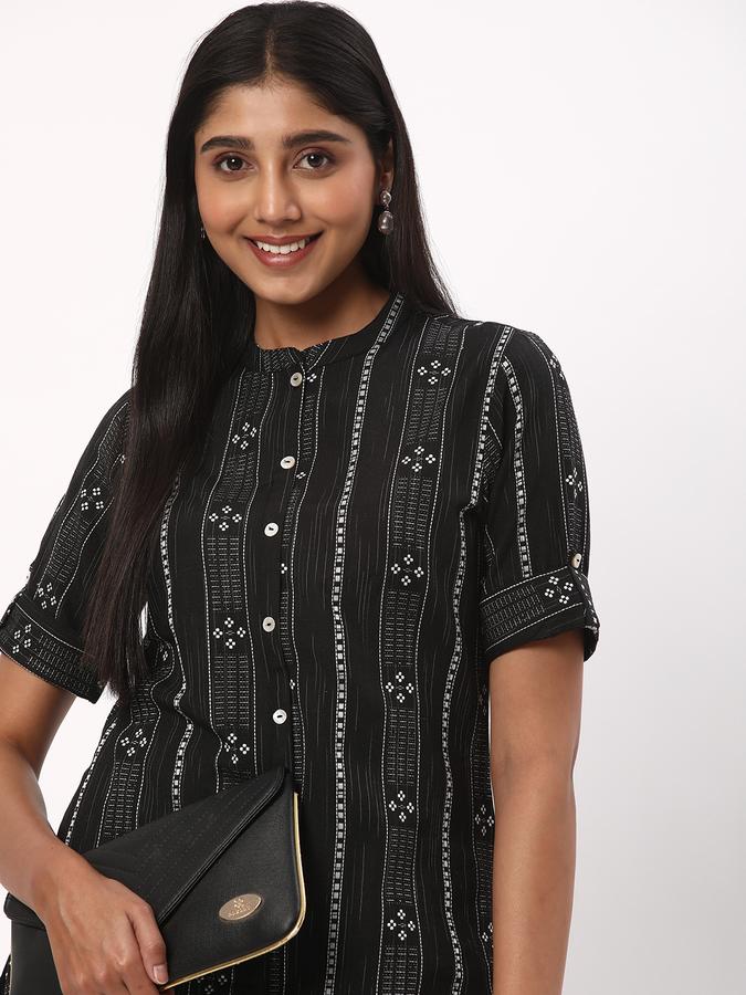 Women Printed Straight Kurta image number 0