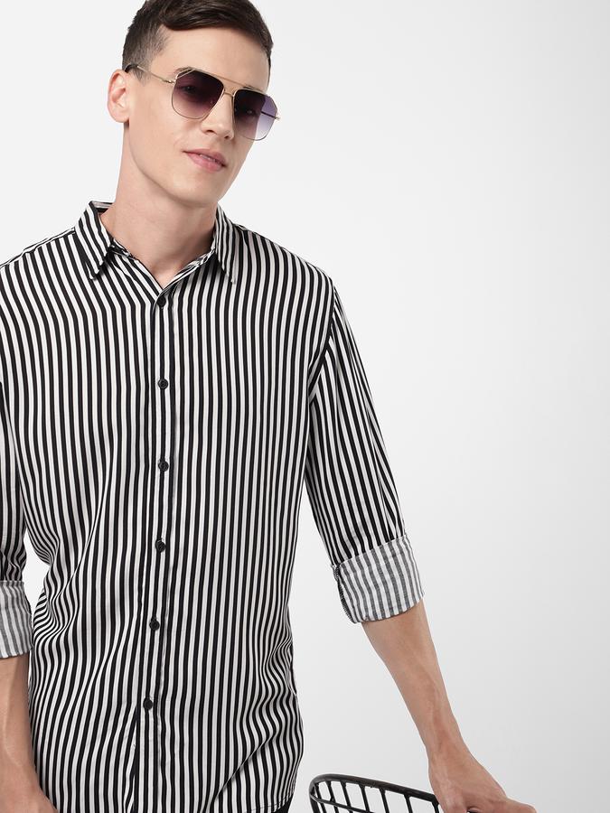 R&B Black Men Casual Shirts