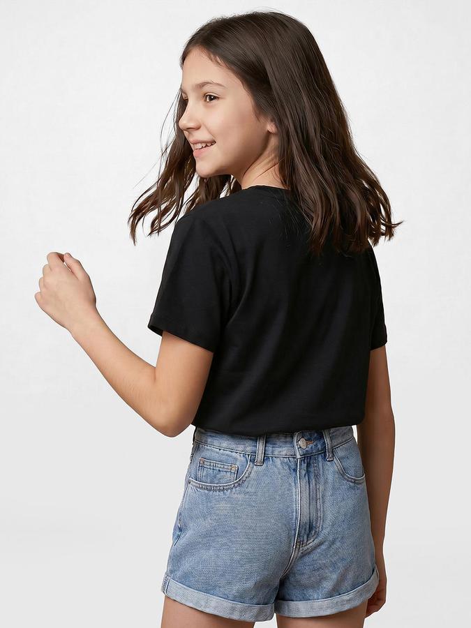 R&B Black Girls Printed Short Sleeves Tshirt