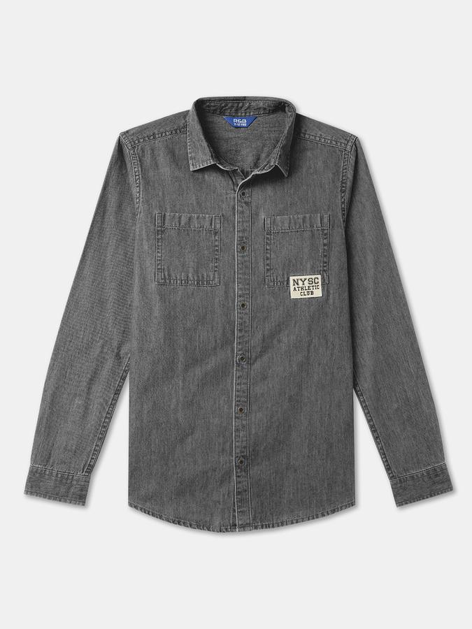 Boys Solid Casual Shirt image number 0