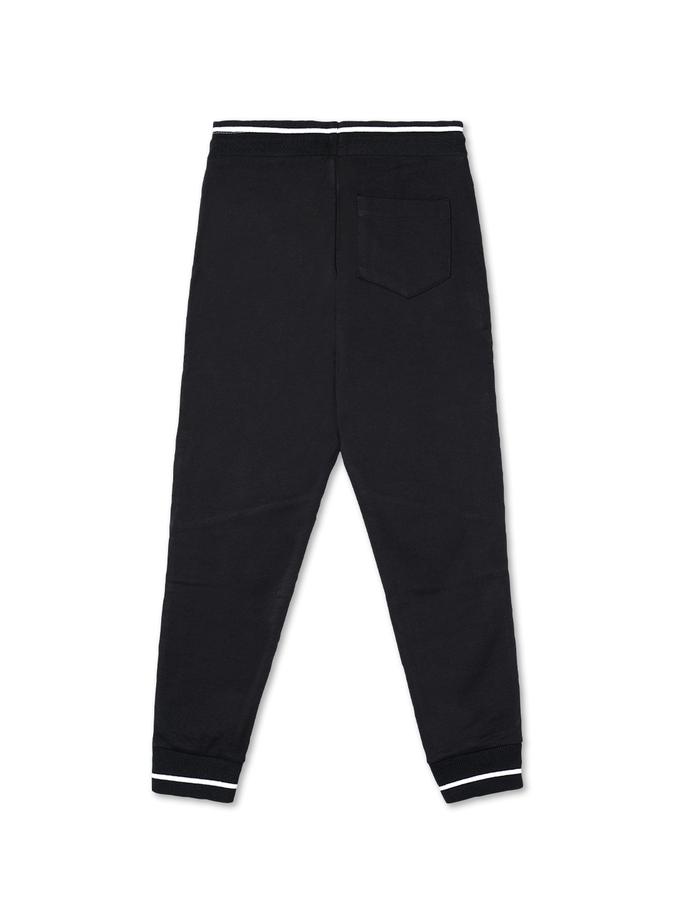 R&B Boys Black Track Pant & Joggers image number 1