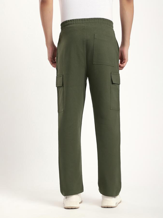 R&B Men's Olive Trousers