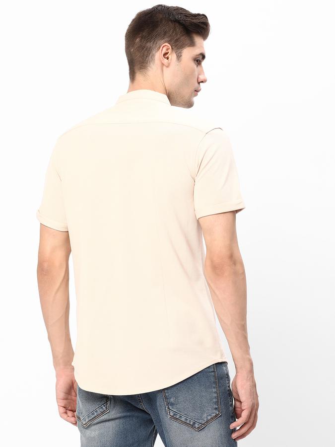 R&B Men's Casual Knitted Shirt image number 2