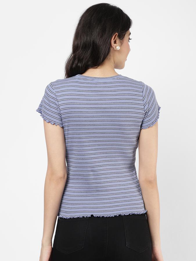 R&B Blue Women Tops & T-Shirts image number 2