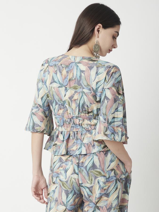 Women Viscose Jogger Elasticated Waist Printed Trousers