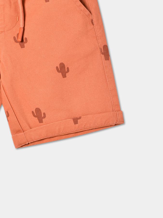 R&B Boys Brown Shorts & 3/4Ths image number 2