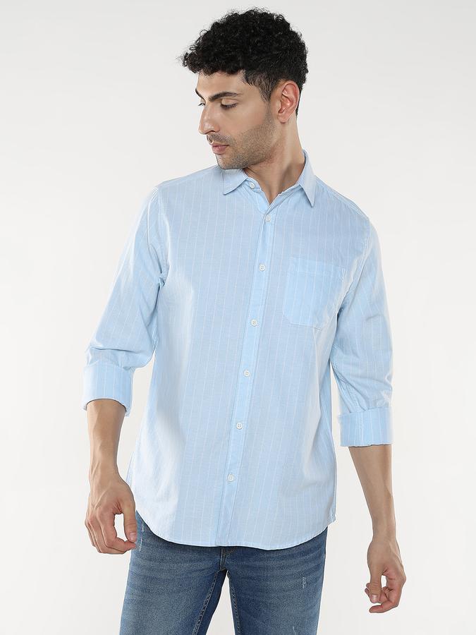Men Striped Casual Shirt image number 0