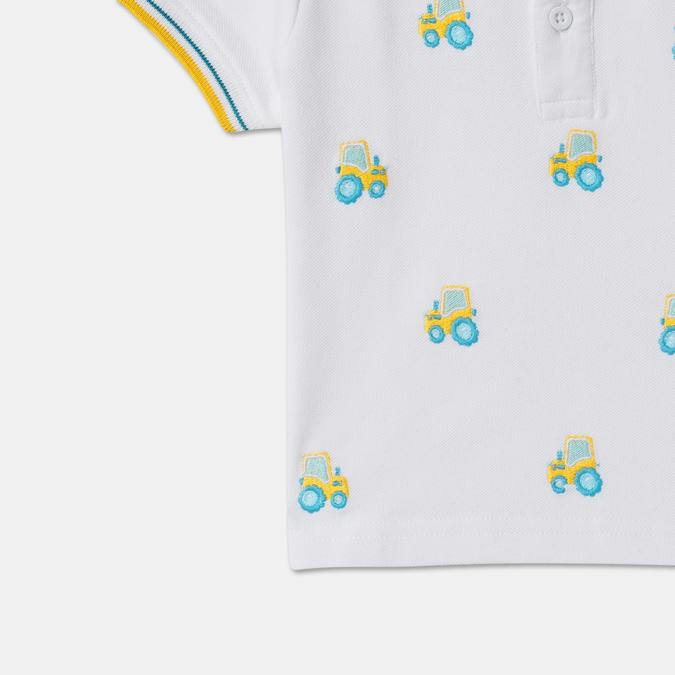 Boys Regular Fit Polo T-Shirt image number 3