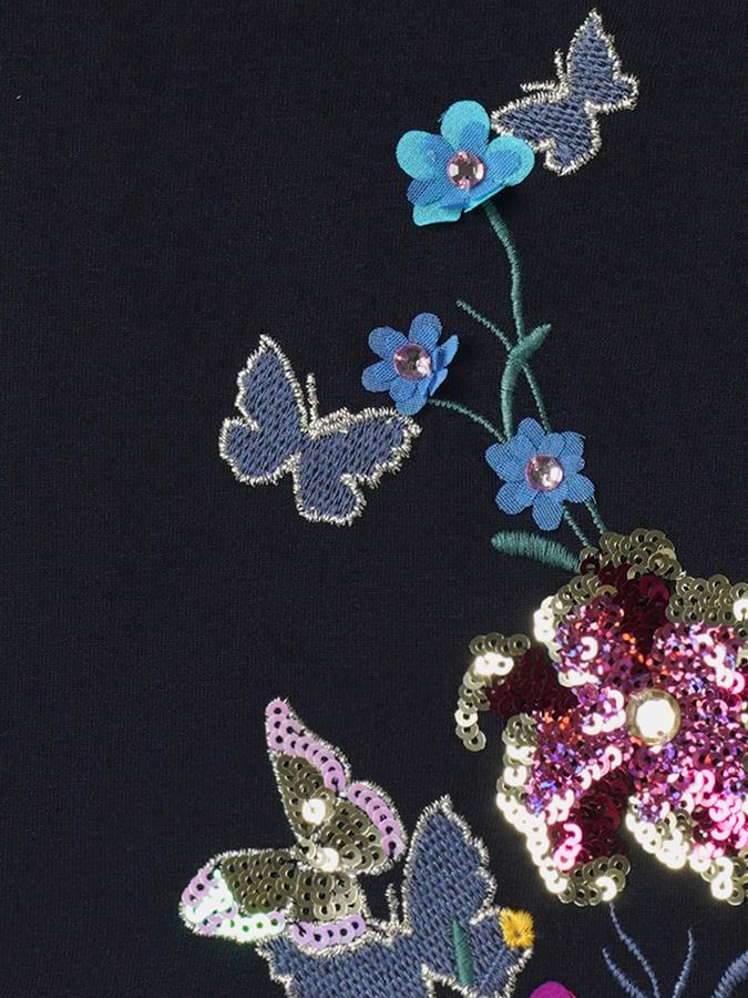 Girls Embroidered & Embellished Top image number 4