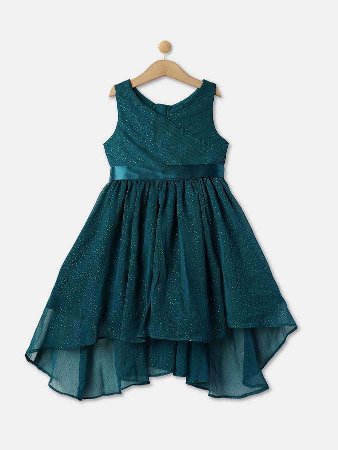 R&B Girls Green Dress