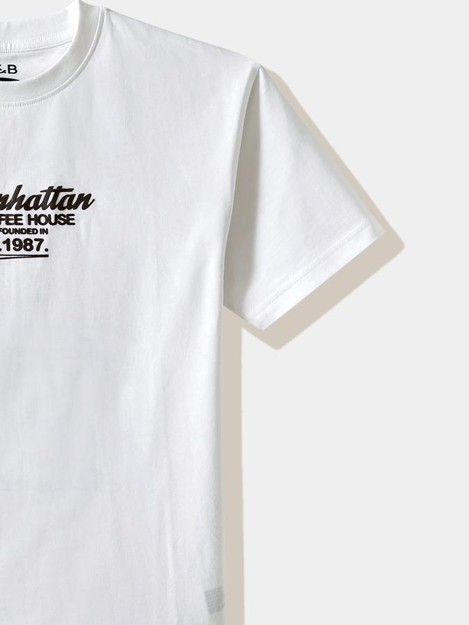 Boys Cotton Regular Fit Crew Neck Graphic T-shirt