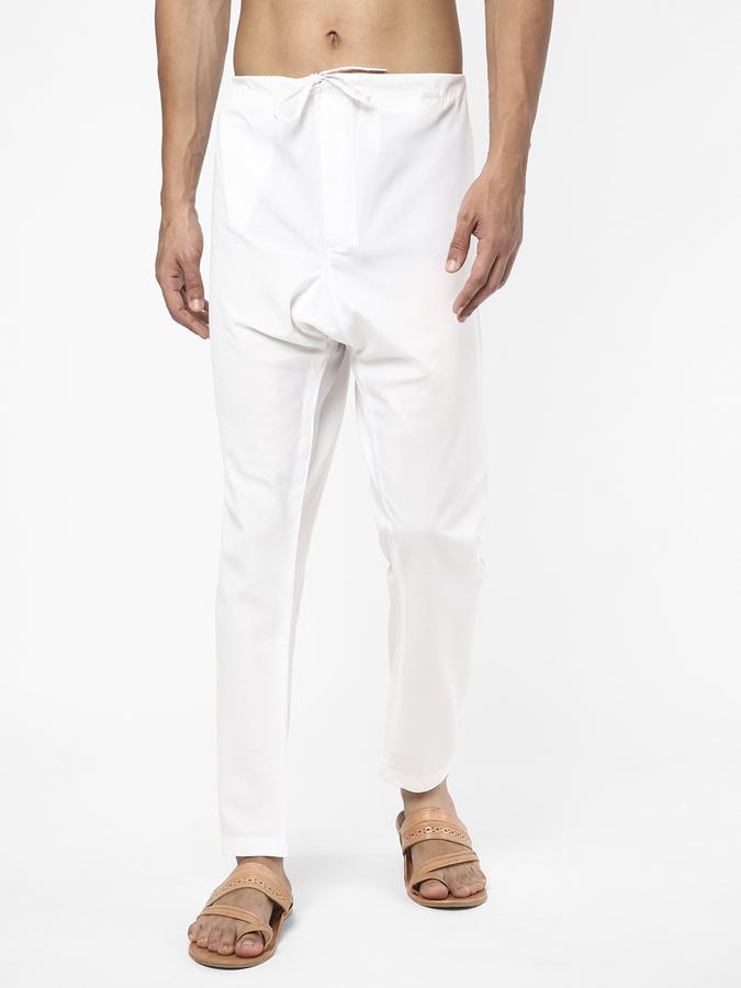 R&B Men White Kurtas image number 0