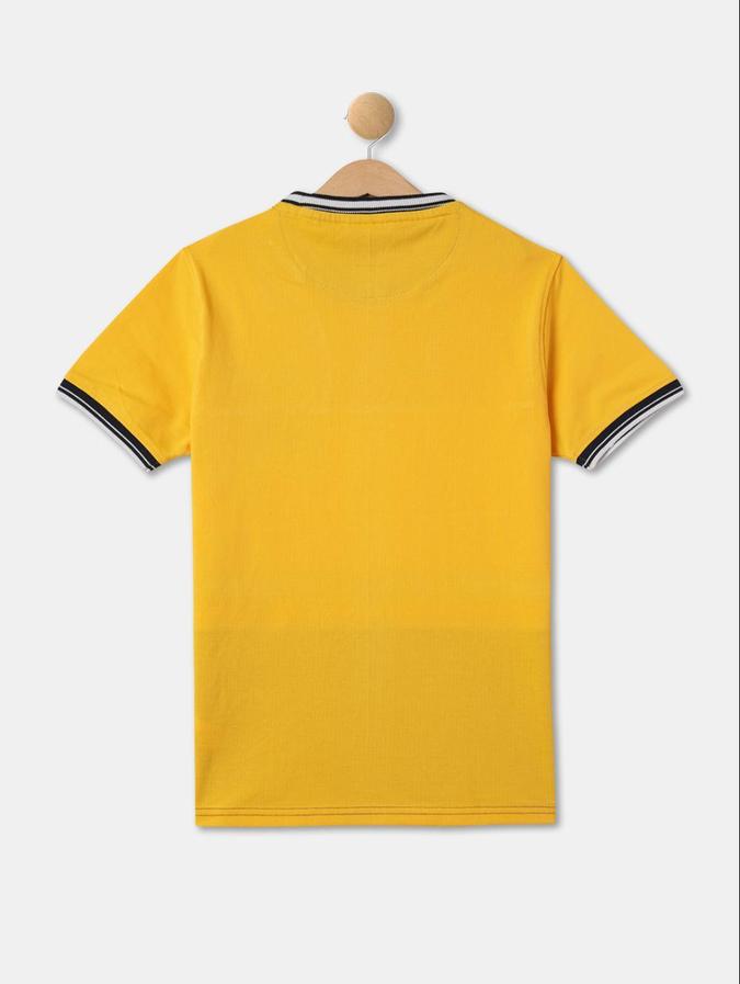 R&B Multi Cotton Round Neck Colourblocked Boy T-Shirt