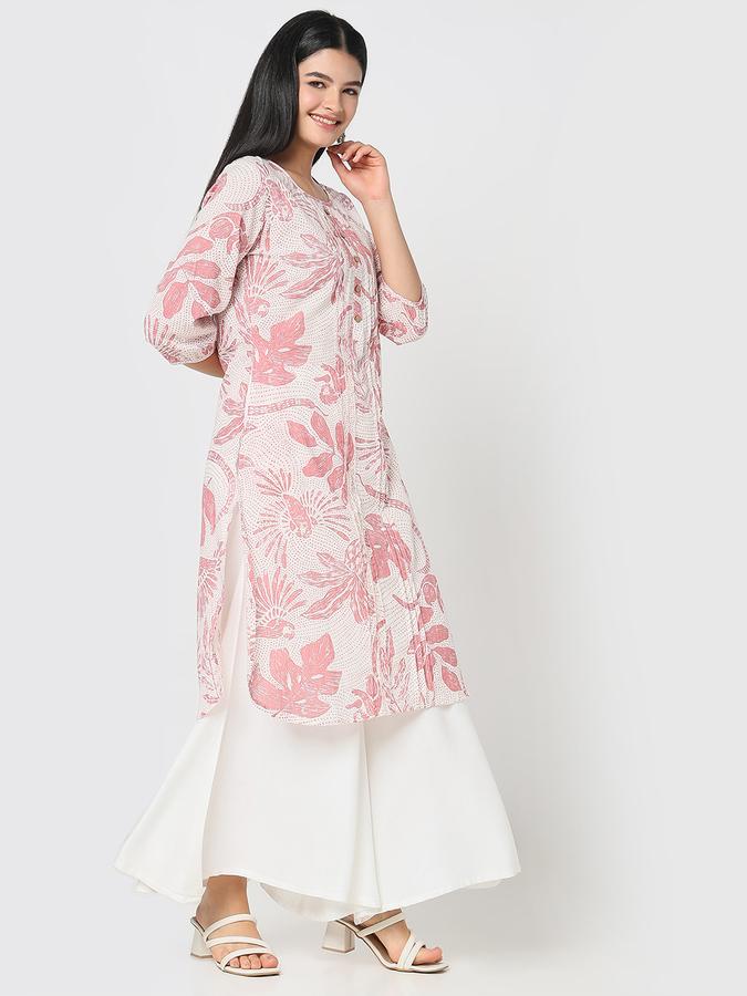 R&B Women's Pink Printed Tunic