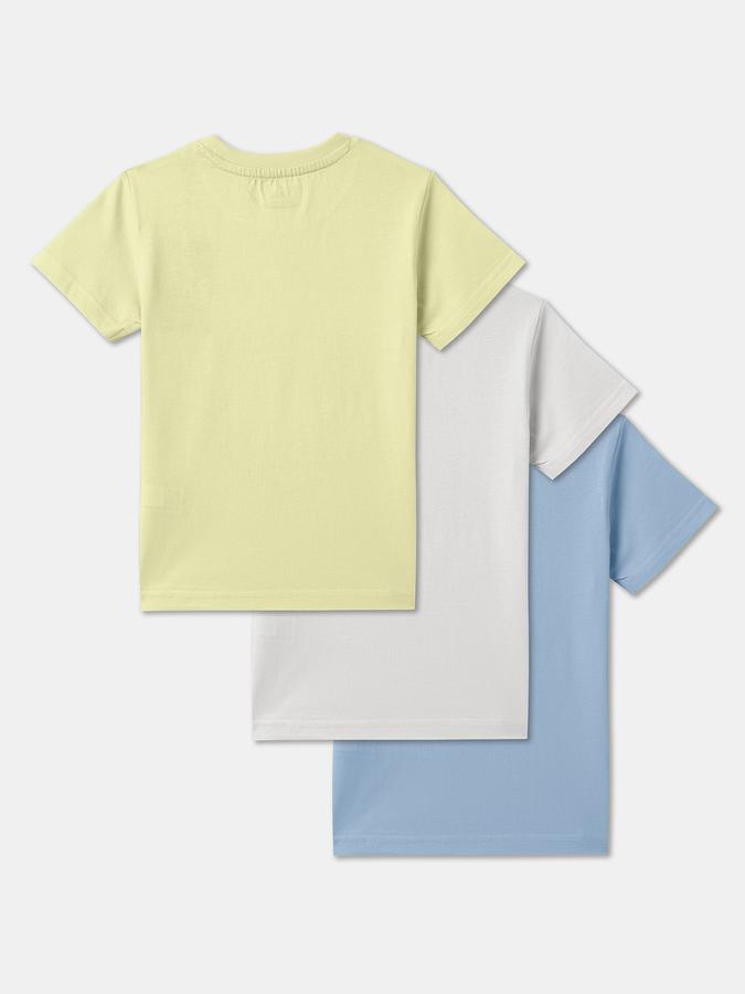 Boys Regular Fit Short Sleeve Crew Neck T-Shirt