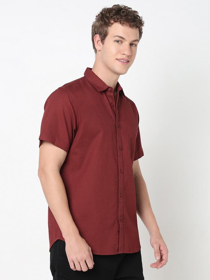 R&B MENS Long sleeves Casual Solid SHIRT image number 2