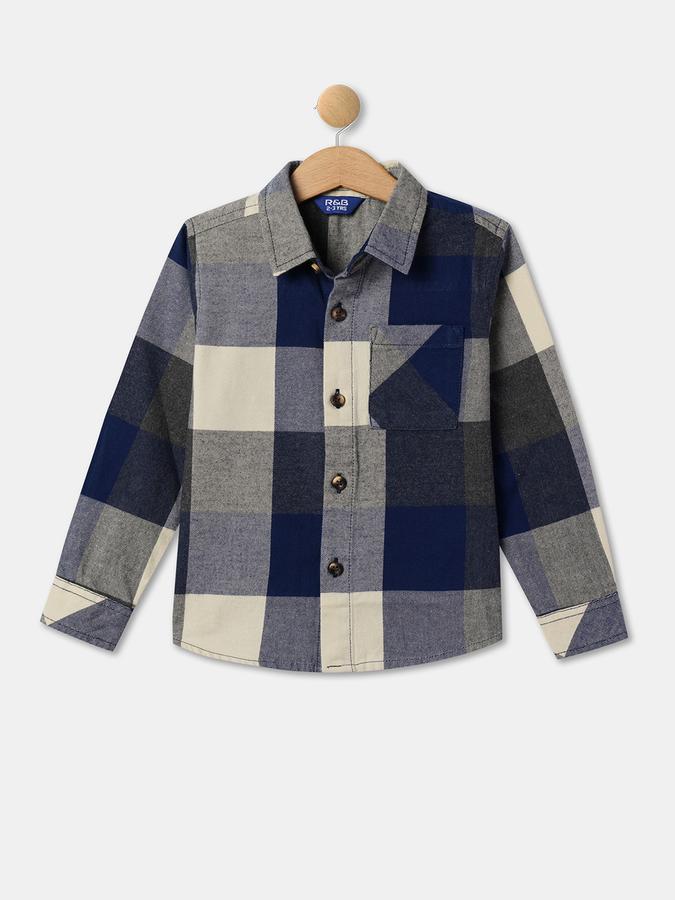 R&B Boy's Checks Shirts