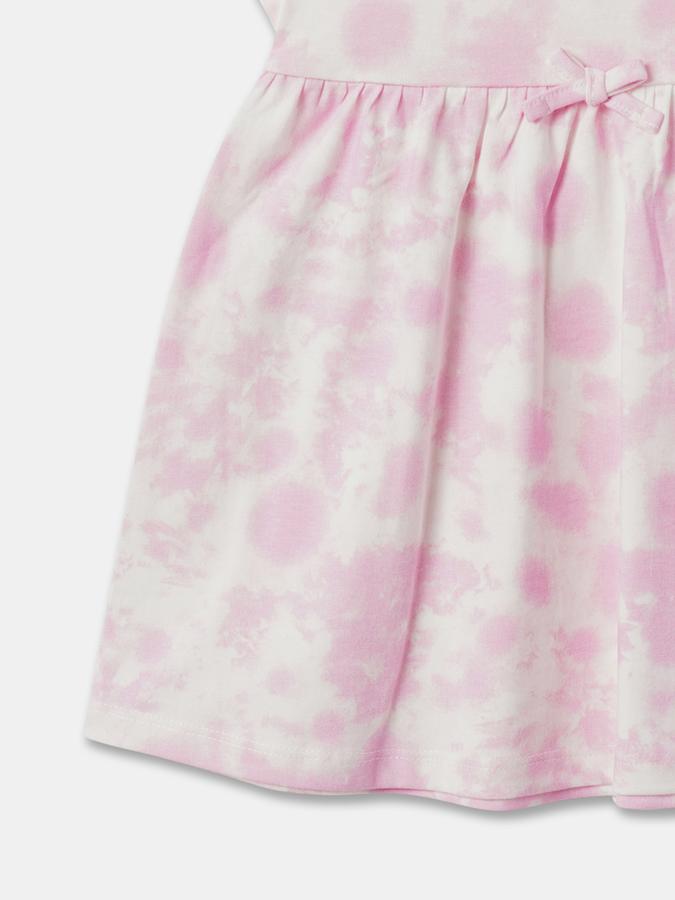Girls Tie & Dye A-Line Dress image number 3