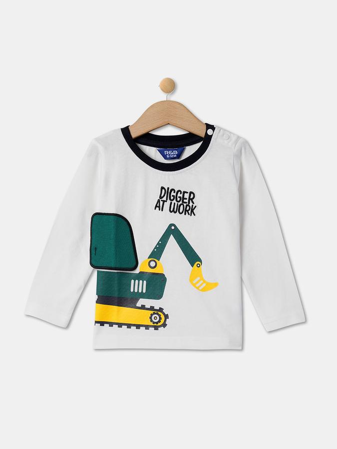 R&B Boys White T-Shirts