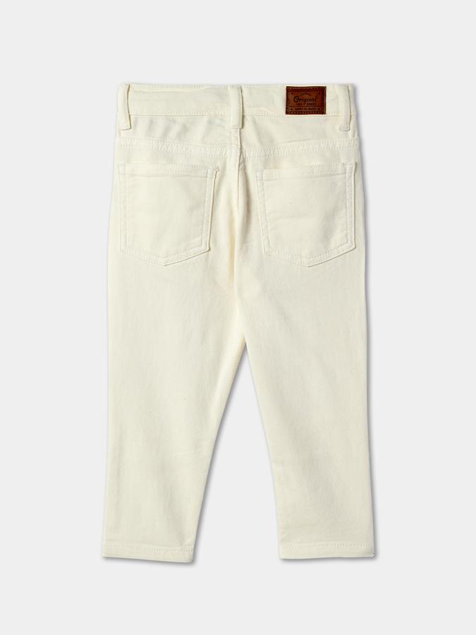 Girls Straight Fit Jeans with 5-Pocket Styling image number 1