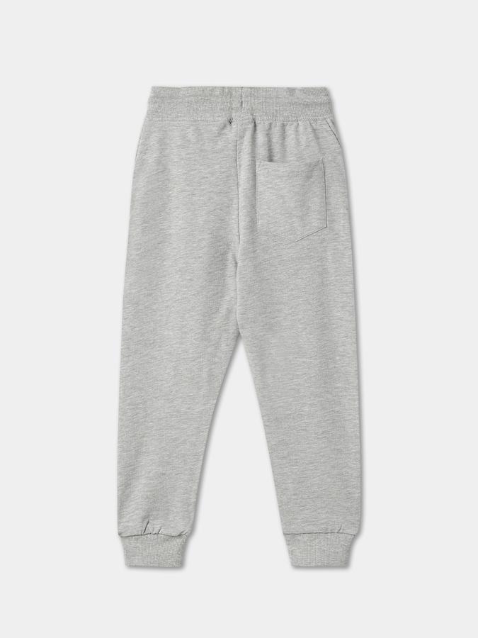 Boys Relaxed Fit Drawstring Graphic Cuffed Jogger